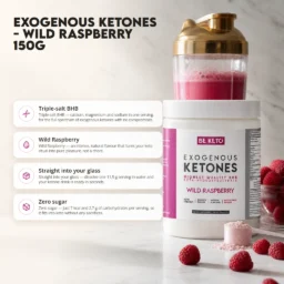 Exogenous Ketones – Wild Raspberry 150g