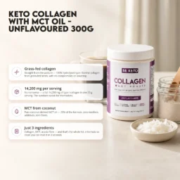 Keto Collagen + MCT Oil – Unflavoured 300g
