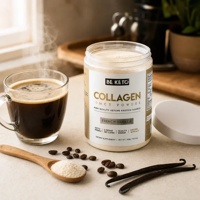 Keto Collagen + MCT Oil – French Vanilla 300g