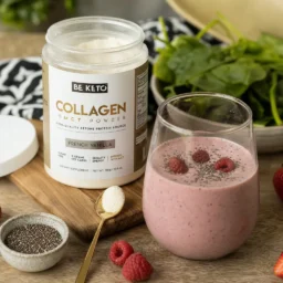 Keto Collagen + MCT Oil – French Vanilla 300g
