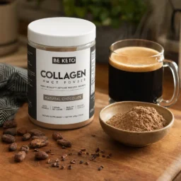 Keto Collagen + MCT Oil – Natural Chocolate 300g