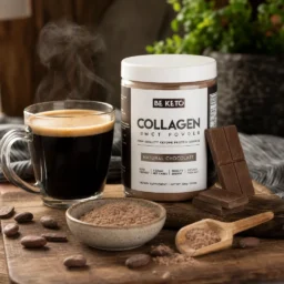 Keto Collagen + MCT Oil – Natural Chocolate 300g