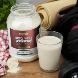 Keto Whey Isolate + MCT – French Vanilla 800g – Lifestyle 3 Keto Whey Isolate + MCT – French Vanilla 800g