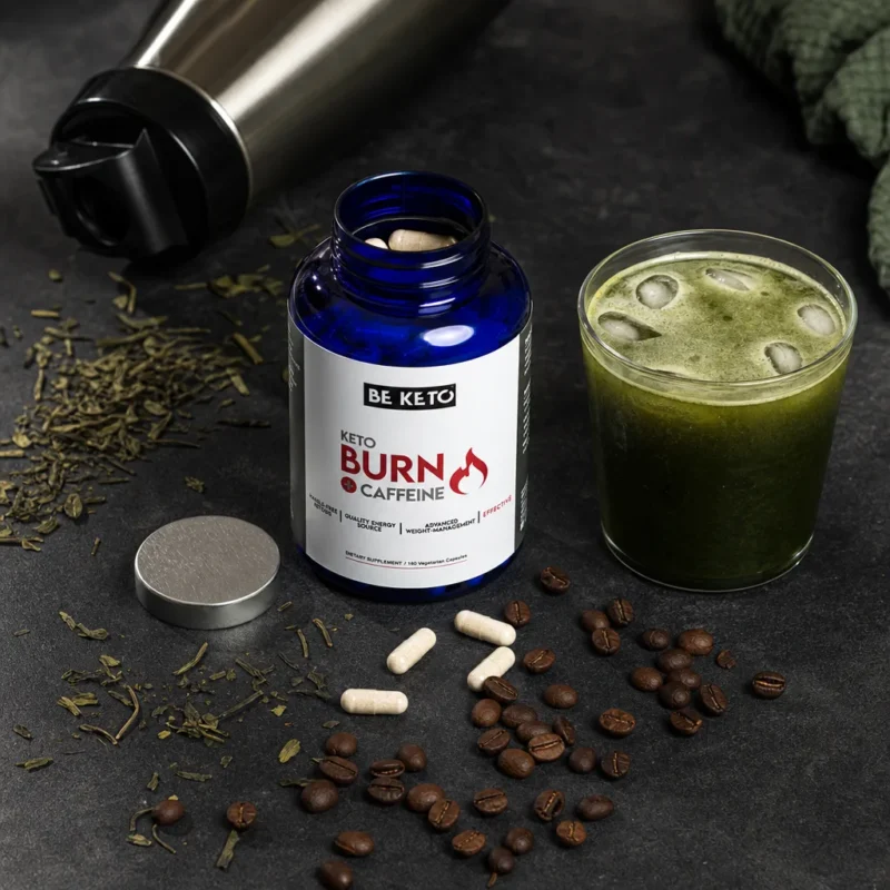 Keto Burn + Caffeine – 180 Capsules