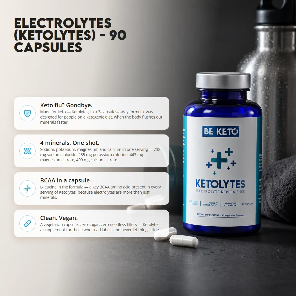 Keto Electrolytes – 90 Capsules