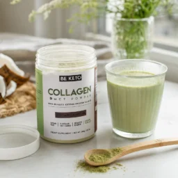 Keto Collagen + MCT Oil – Organic Matcha 300g