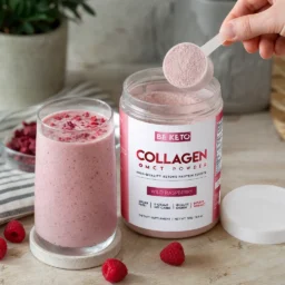Keto Collagen + MCT Oil – Wild Raspberry 300g