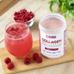 Keto Collagen + MCT Oil – Wild Raspberry 300g