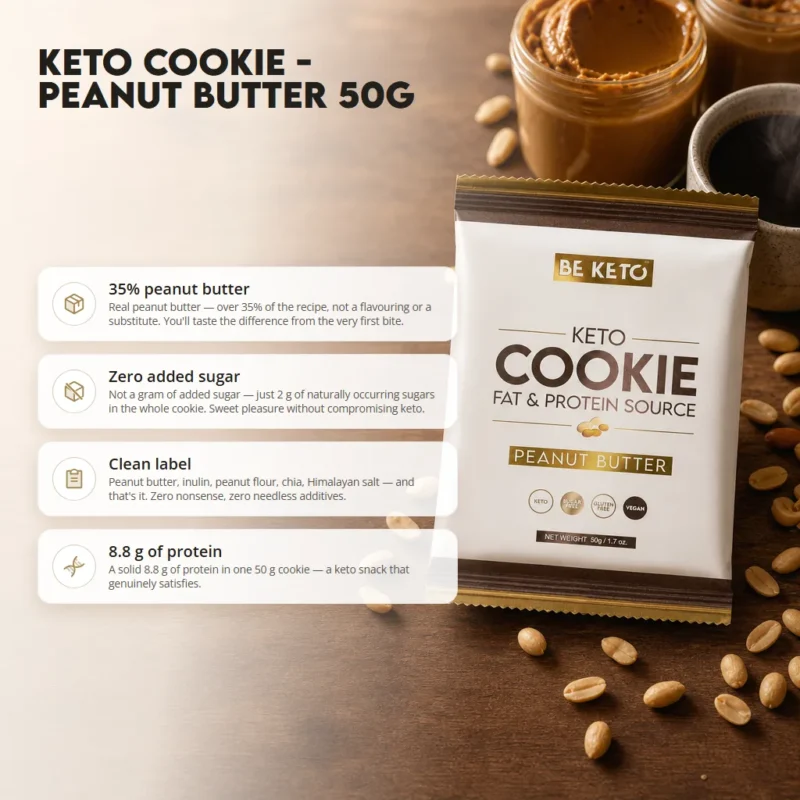 Keto Cookie Peanut Butter 50g