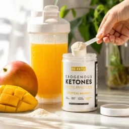 Exogenous Ketones – Tropical Mango 150g – Lifestyle 1 Exogenous Ketones – Tropical Mango 150g