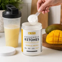 Exogenous Ketones – Tropical Mango 150g – Lifestyle 2 Exogenous Ketones – Tropical Mango 150g
