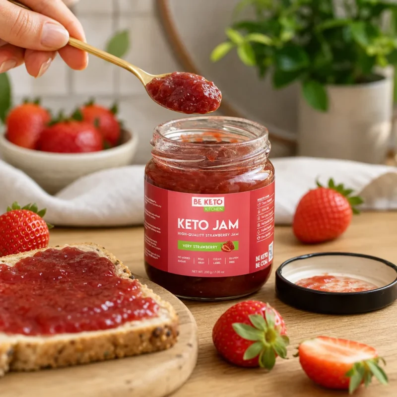 Keto Jam – Very Strawberry 200g