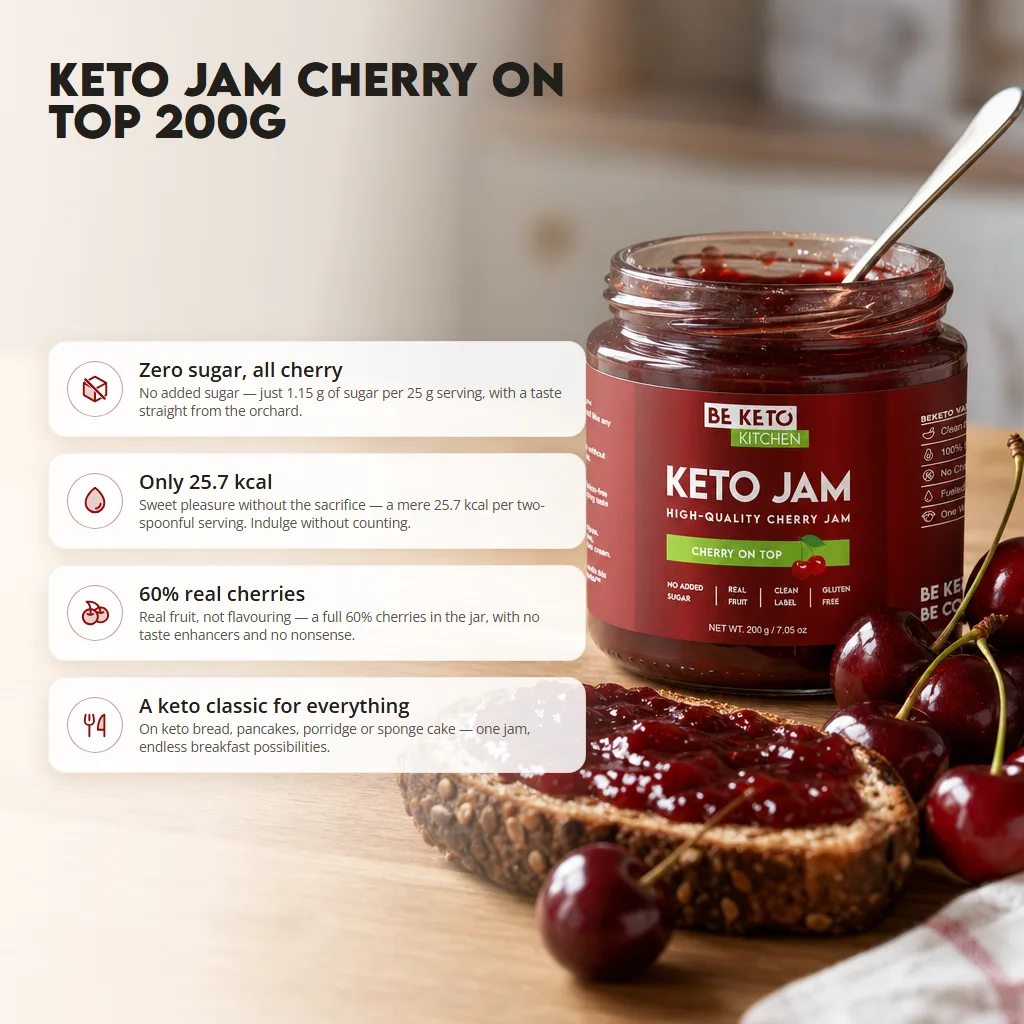 Keto Jam – Cherry on Top 200g