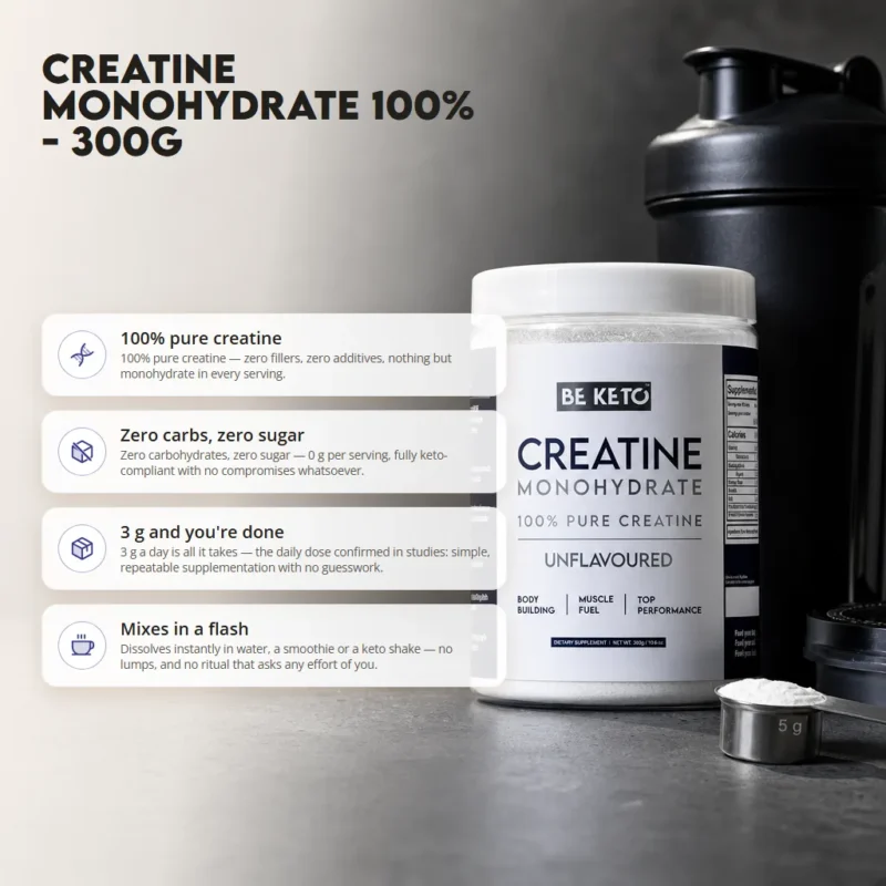 Creatine Monohydrate – 100% Pure 300g
