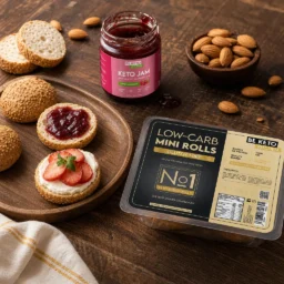 Keto Gluten Free Mini Rolls 4x25g