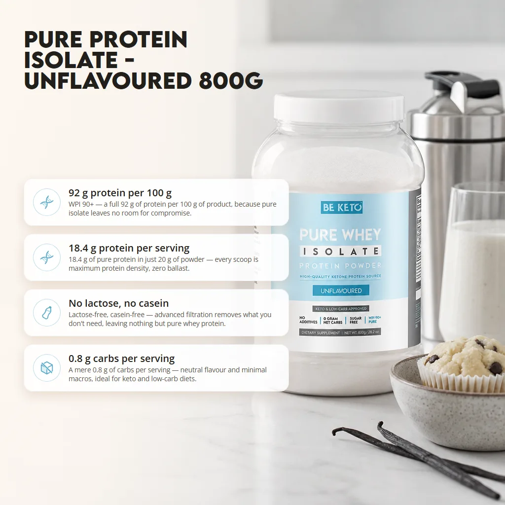 Pure Whey Isolate – Unflavoured 800g