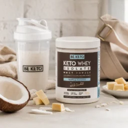 Keto Whey Isolate + MCT – Coconut & White Chocolate 300g