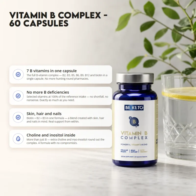 Vitamin B Complex – 60 Capsules
