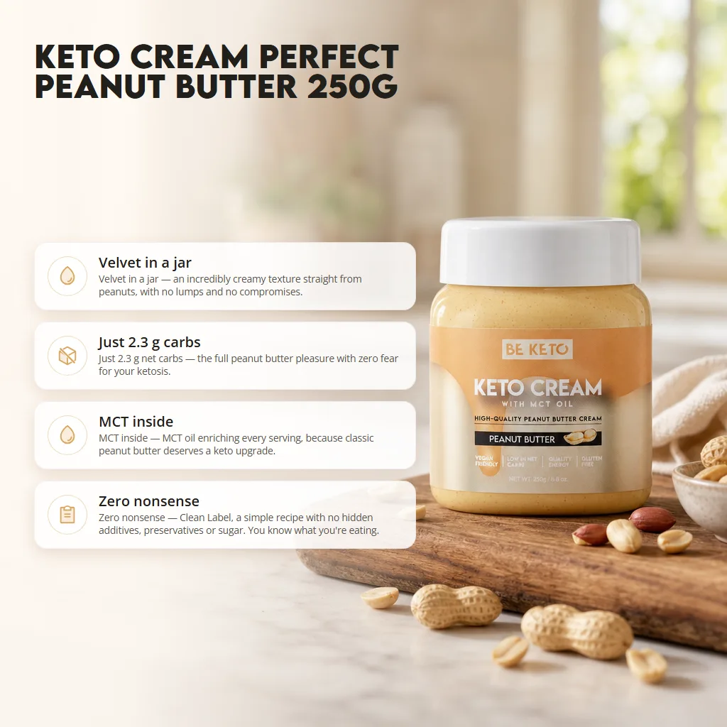 Keto Cream – Peanut Butter 250g