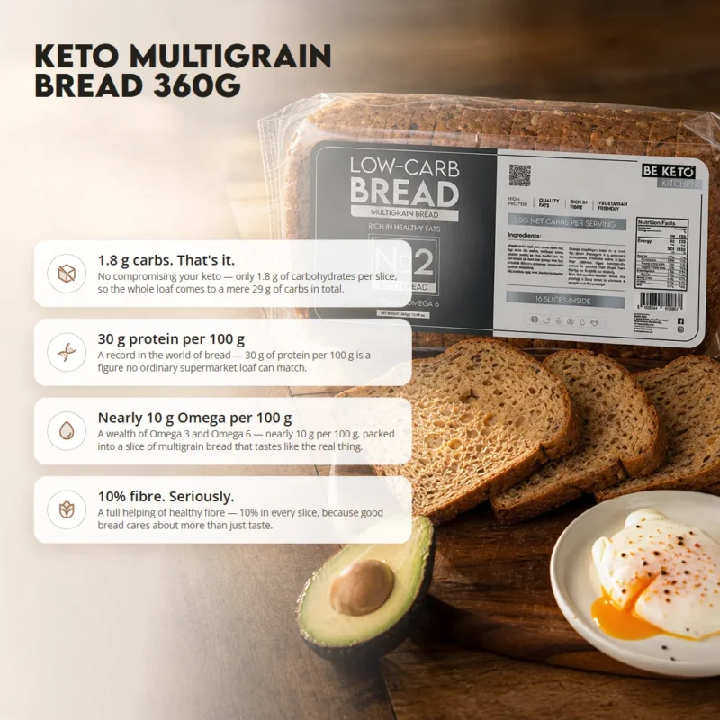 Keto Multigrain Bread 360g