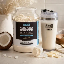 Keto Whey Isolate + MCT – Coconut & White Chocolate 800g