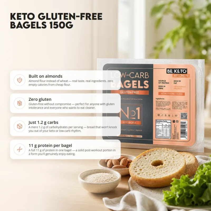 Keto Gluten Free Bagels 150g