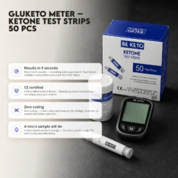 GluKeto Meter – Ketones Strip Tests 50 pcs. – Benefit GluKeto Meter – Ketones Strip Tests 50 pcs.
