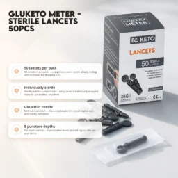 GluKeto Meter – Sterile Lancets 50pcs. – Benefit GluKeto Meter – Sterile Lancets 50pcs.
