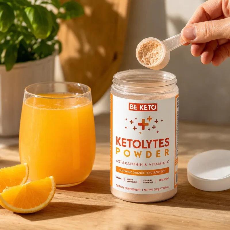 Keto Electrolytes Powder – Sunshine Orange 200g