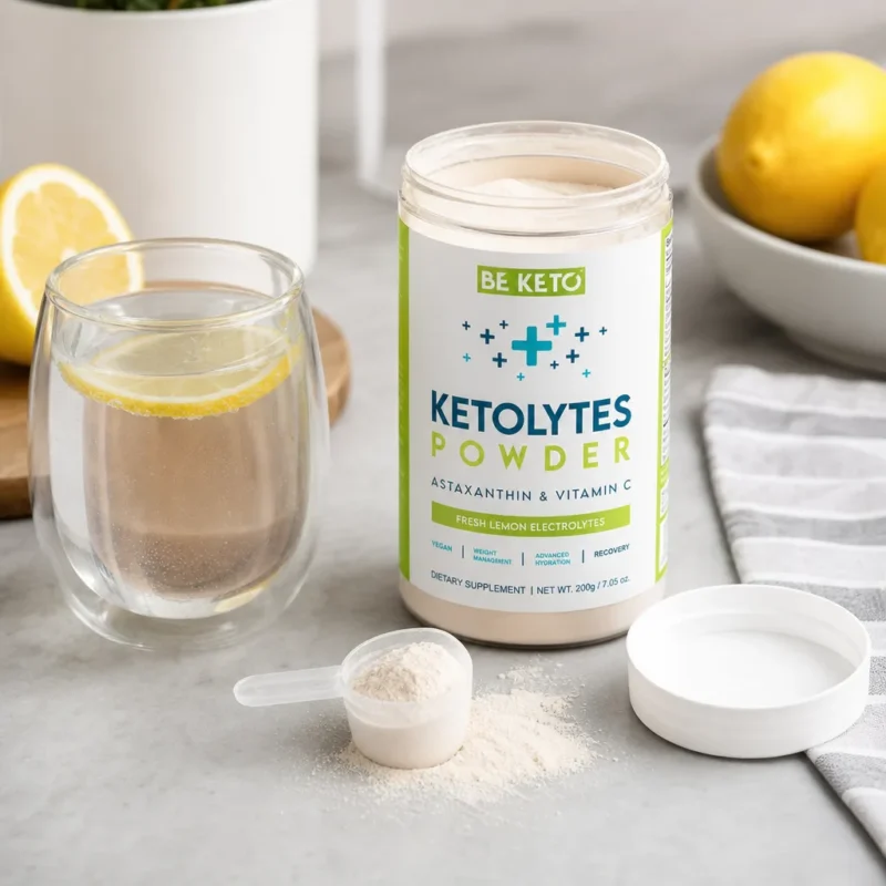 Keto Electrolytes Powder – Fresh Lemon 200g