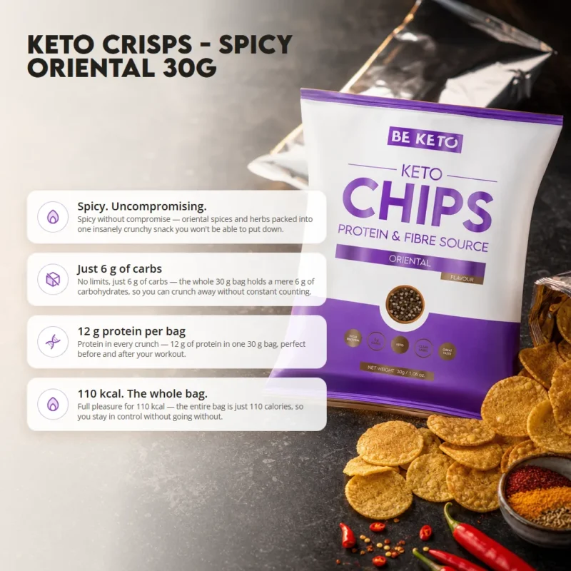Keto Chips – Spicy Oriental 30g