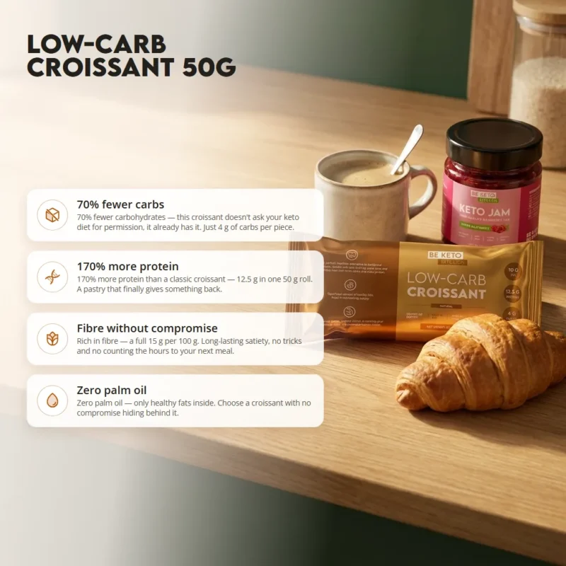 Low-Carb Croissant 50g – Benefit Low-Carb Croissant 50g