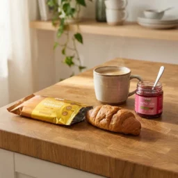 Low-Carb Croissant 50g – Lifestyle 1 Low-Carb Croissant 50g