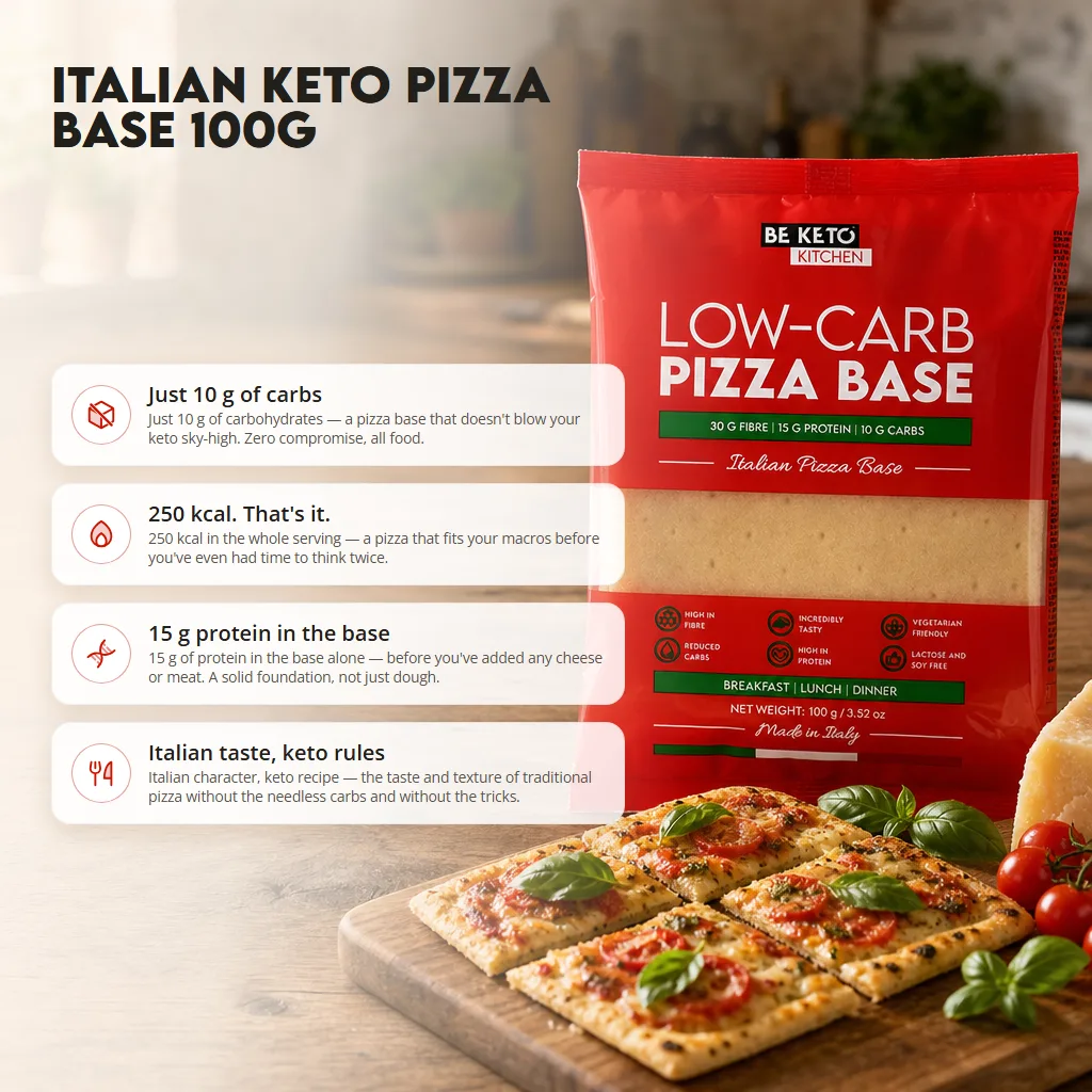 Italian Keto Pizza Base 100g