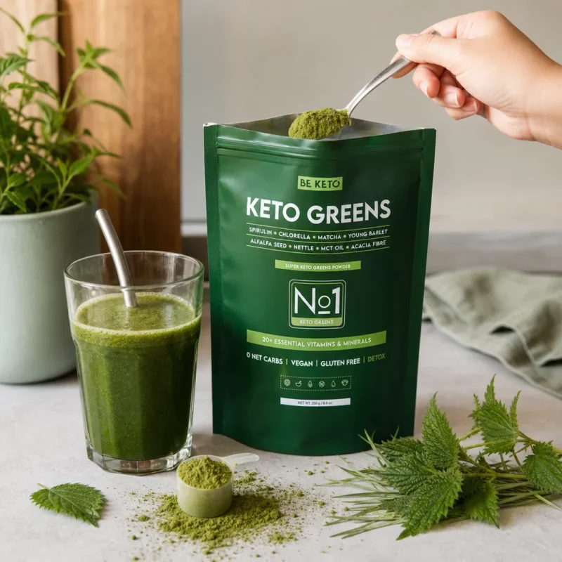 Keto Greens – Green Cocktail 250g – Lifestyle 2 Keto Greens – Green Cocktail 250g