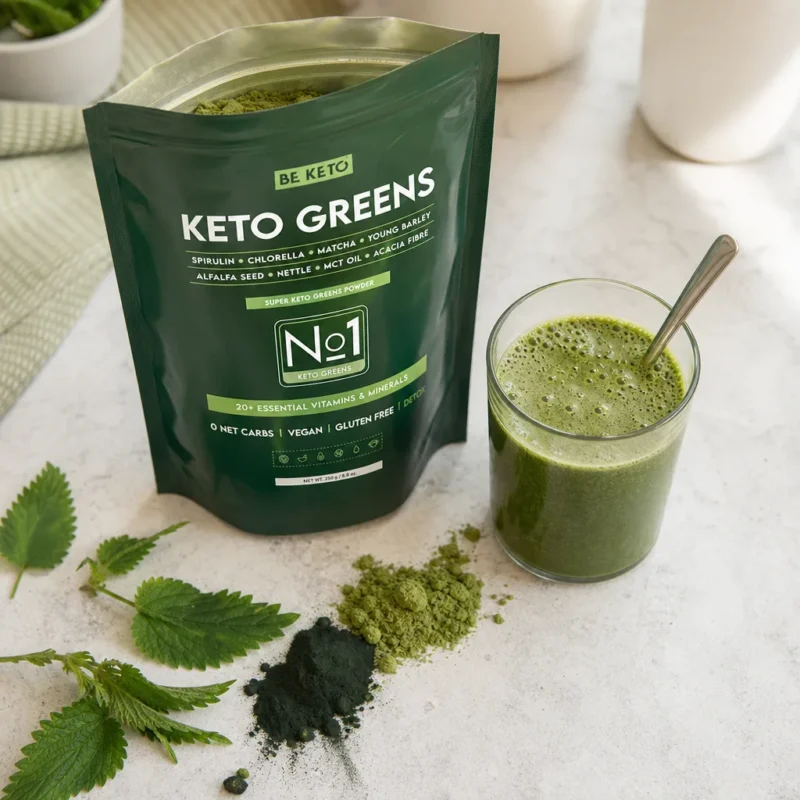 Keto Greens – Green Cocktail 250g – Lifestyle 1 Keto Greens – Green Cocktail 250g