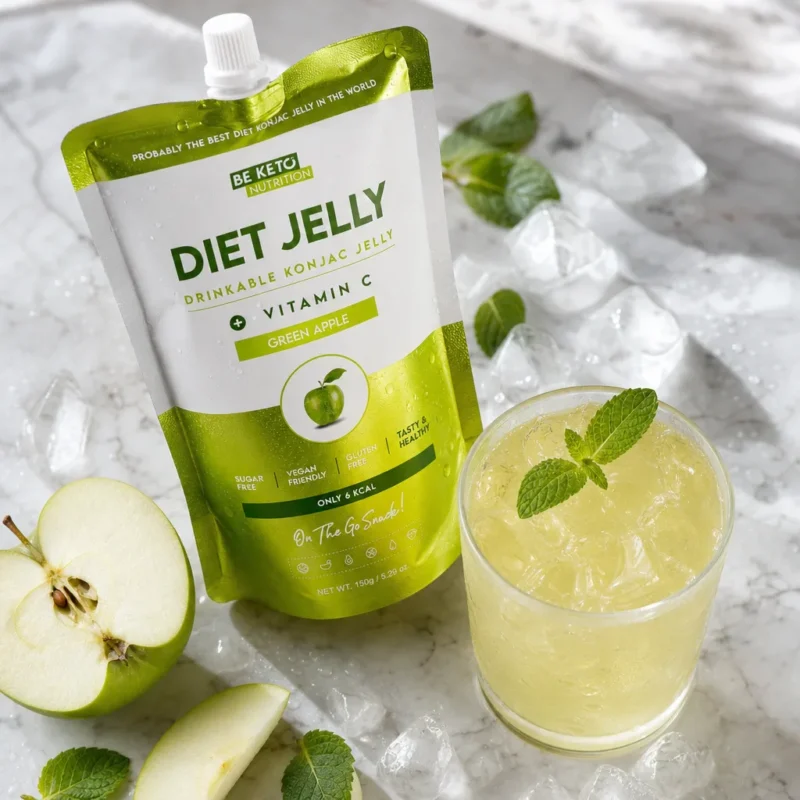 Diet Jelly Konjac – Green Apple 150g