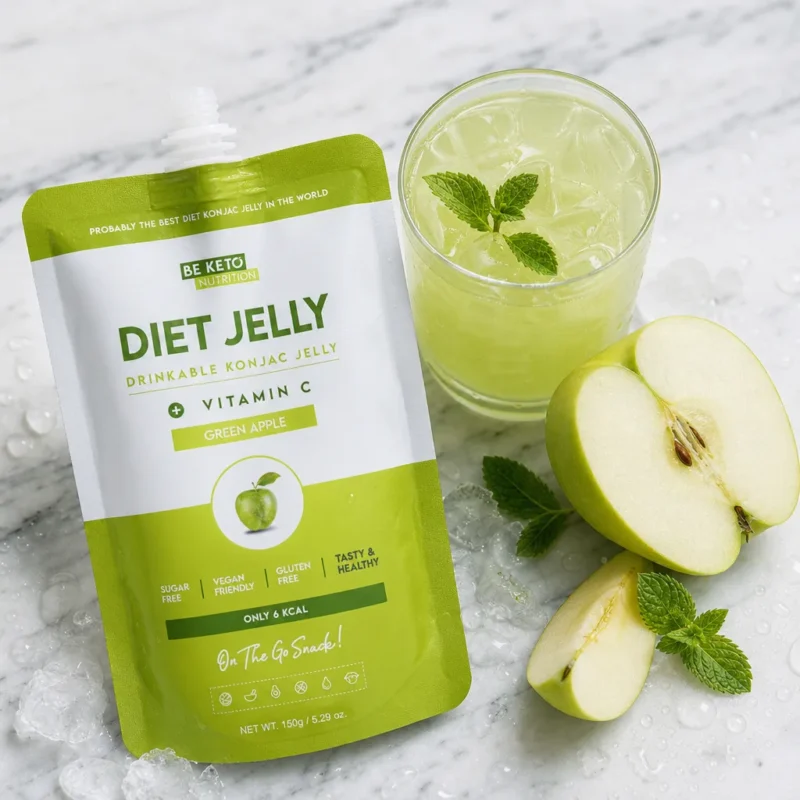 Diet Jelly Konjac – Green Apple 150g