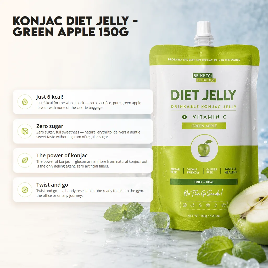 Diet Jelly Konjac – Green Apple 150g