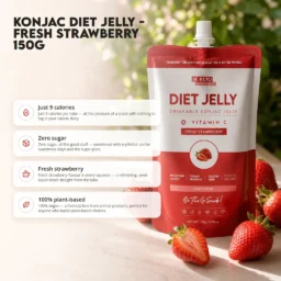 Diet Jelly Konjac – Fresh Strawberry 150g