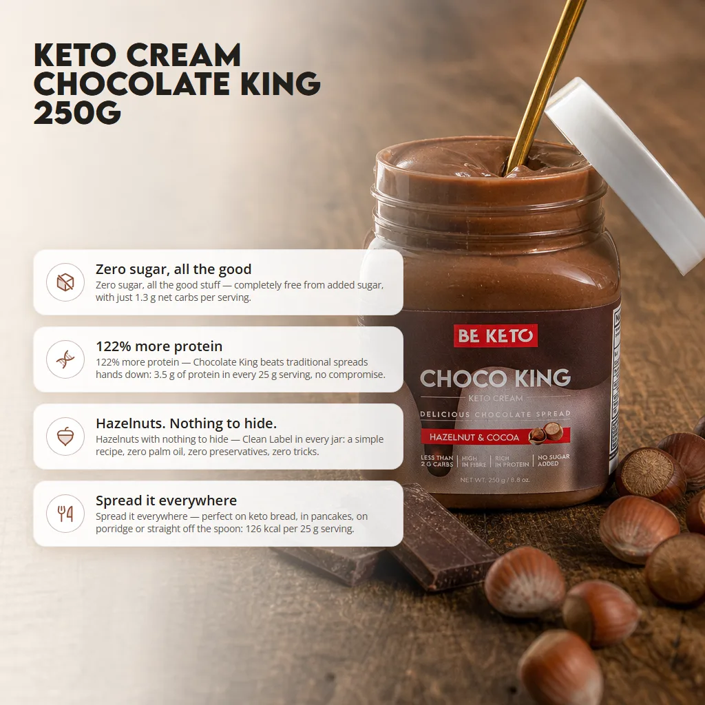 Keto Cream – Chocolate King 250g