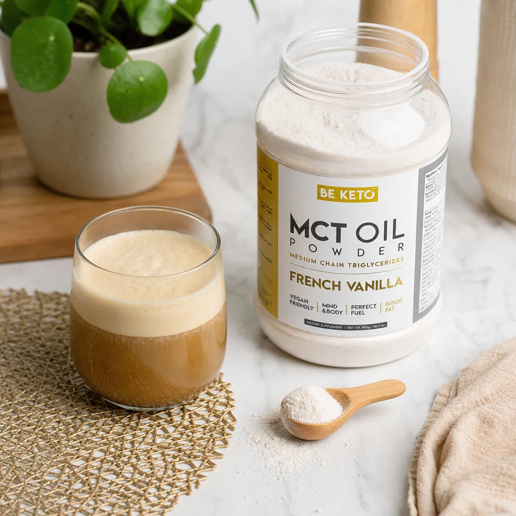 MCT Oil Powder - French Vanilla 800g - BeKeto™