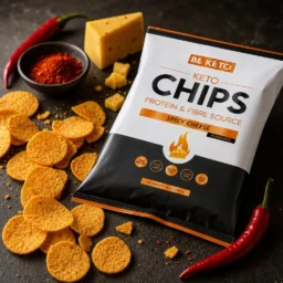 Keto Chips – Spicy Cheese 30g