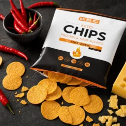 Keto Chips – Spicy Cheese 30g