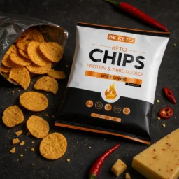 Keto Chips – Spicy Cheese 30g