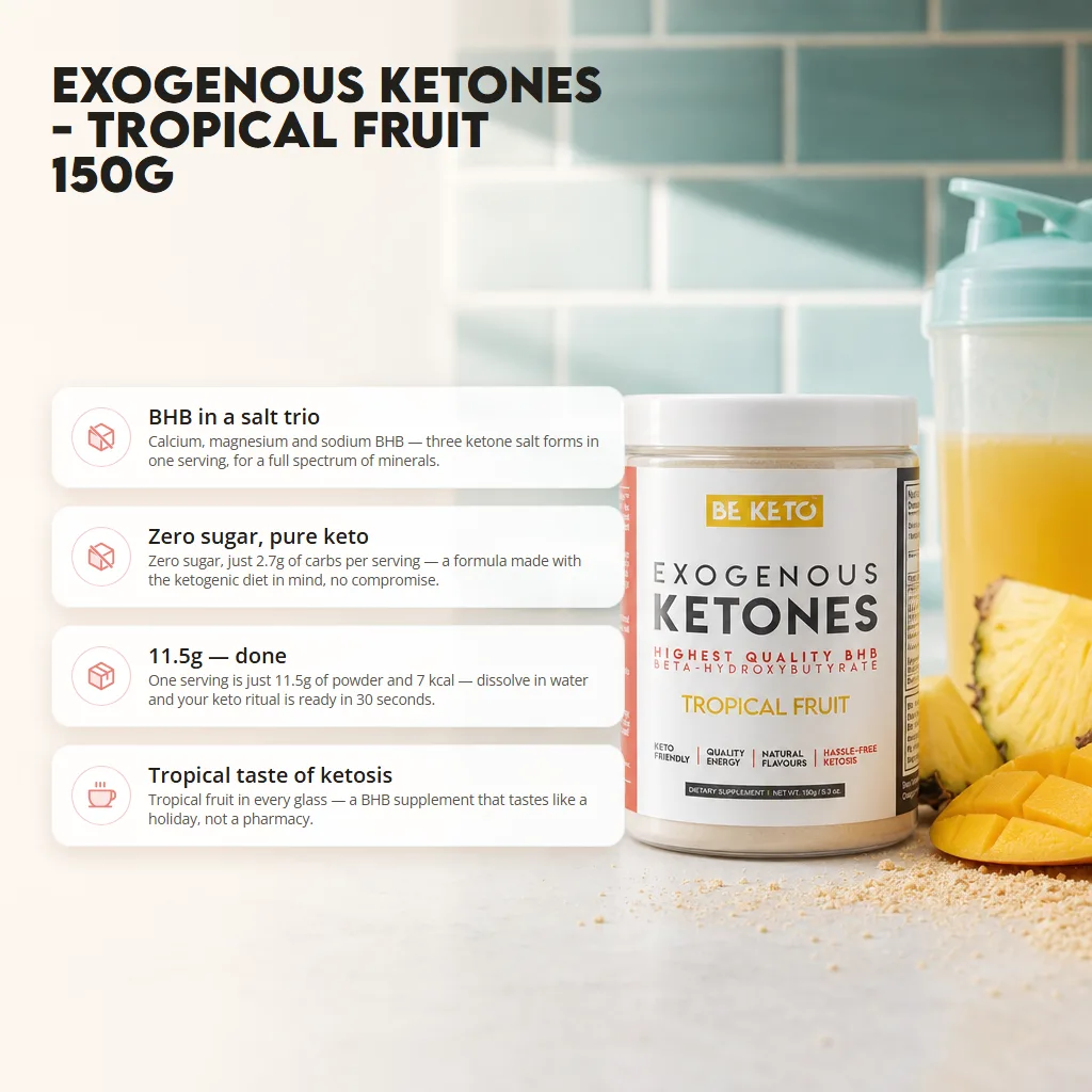 Exogenous Ketones – Tropical Fruit 150g