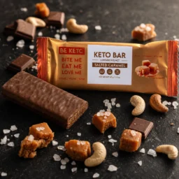 Keto Bar – Chocolate covered Salted Caramel 40g