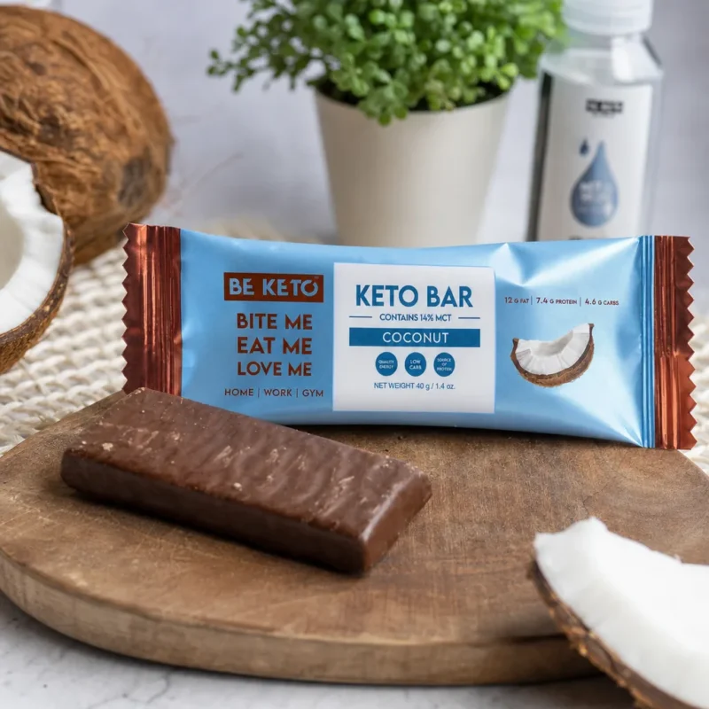 Keto Bar – Chocolate covered Coconut 40g