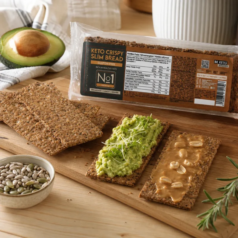 Keto Crispy Slim Bread 90g