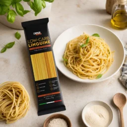 Keto Linguine Pasta 250g – Lifestyle 3 Keto Linguine Pasta 250g